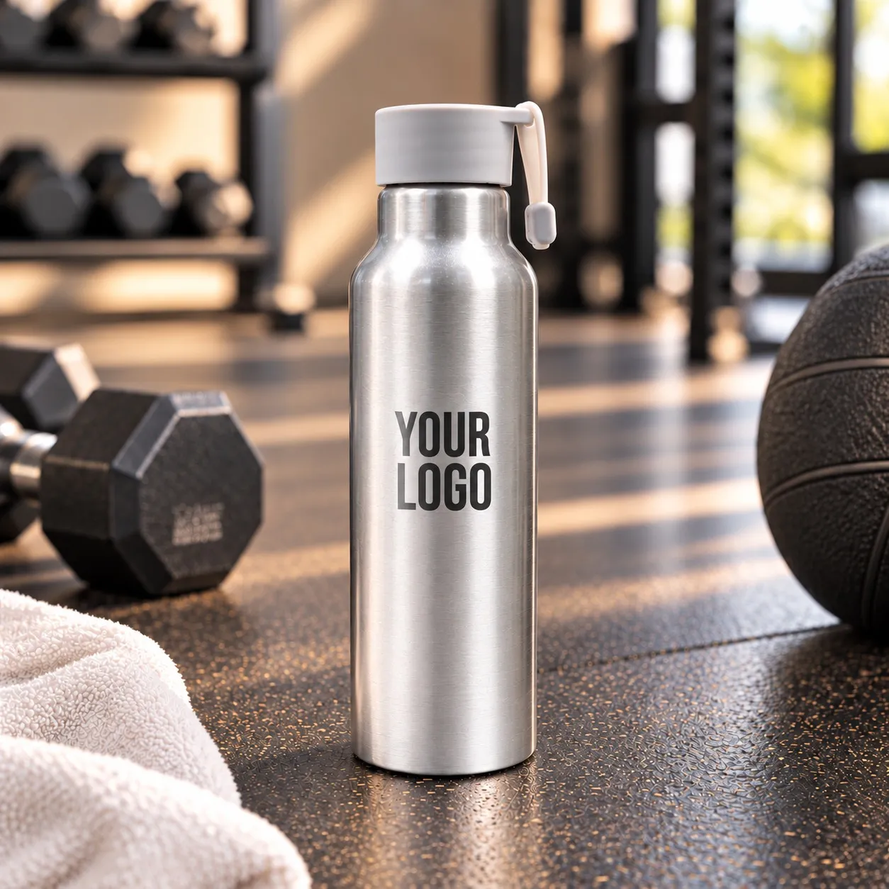Sports Bottle White