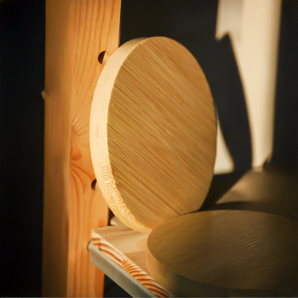 Round Bamboo Coaster