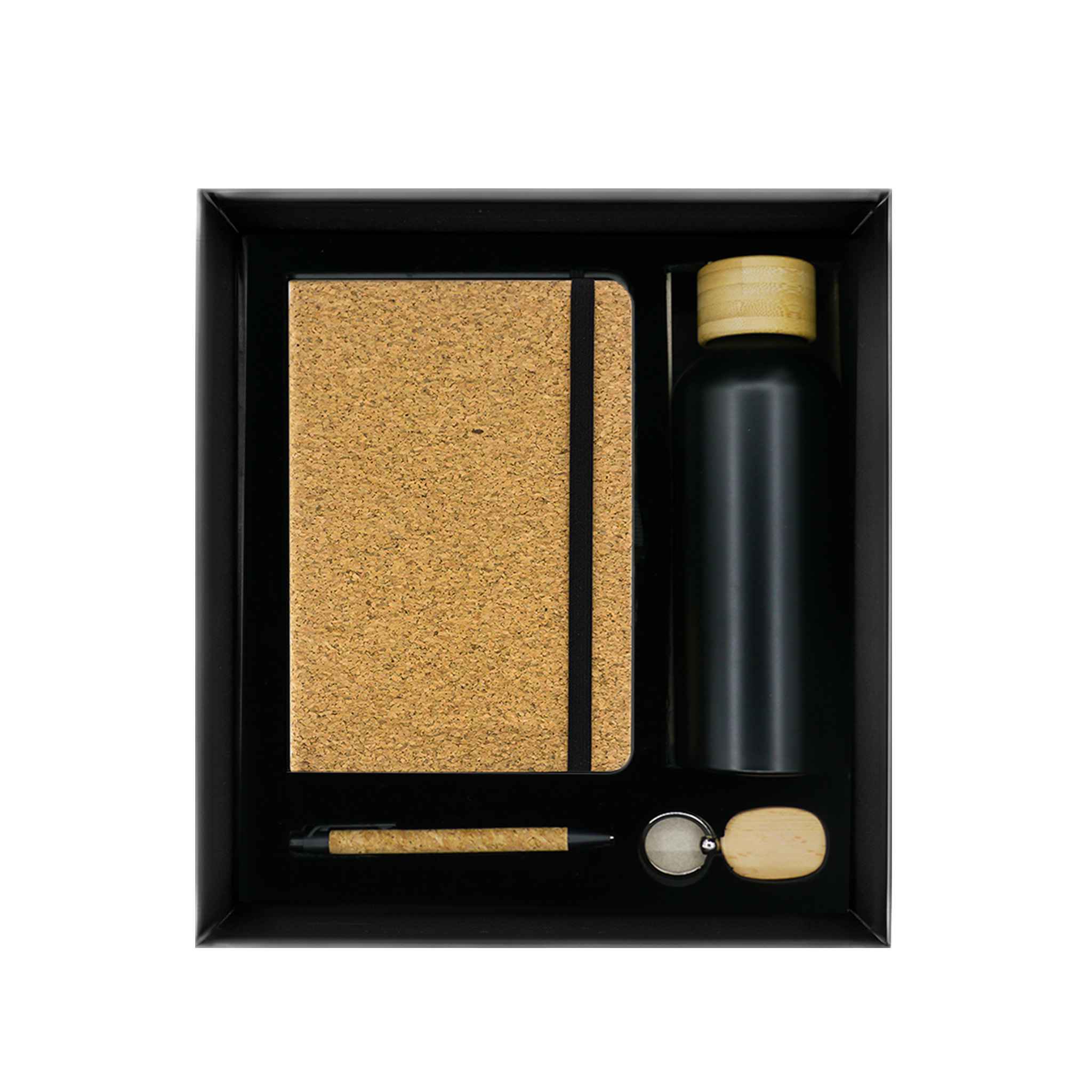 Promotional Giftset with Cork and bamboo Products