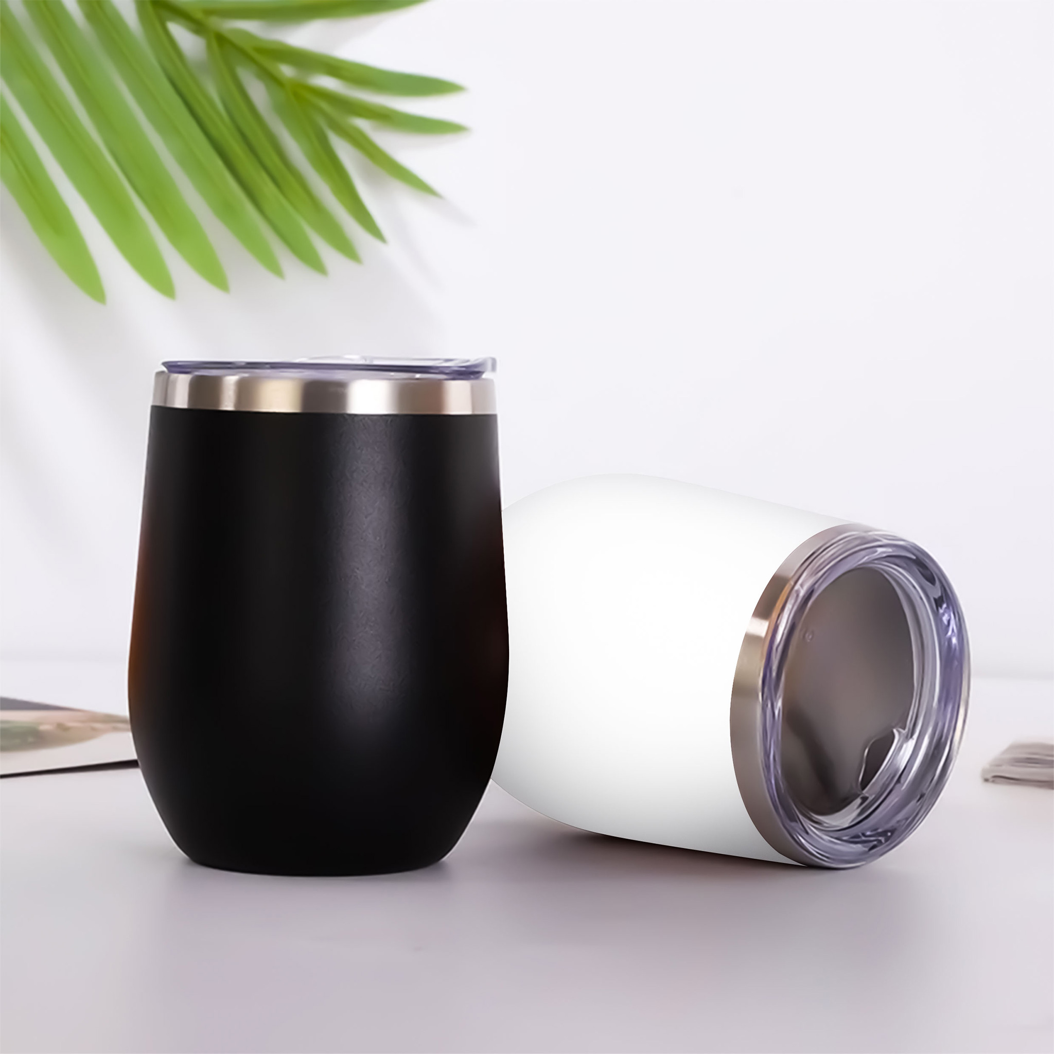 Insulated Coffee Mug 350ml Black