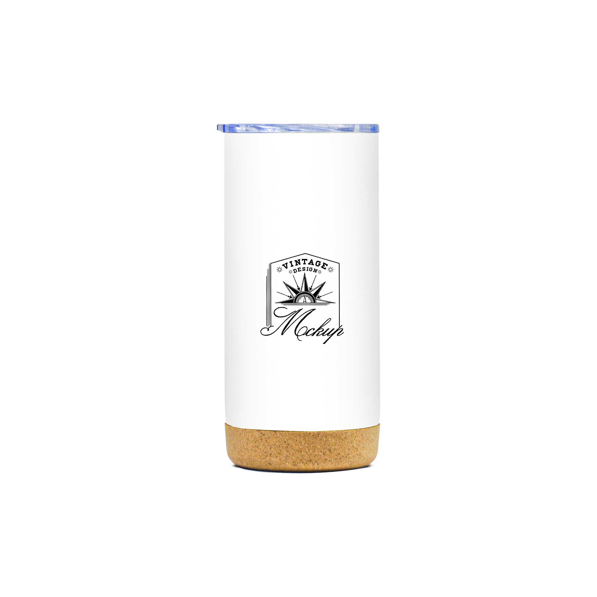 Stainless Steel Tumbler With Cork Bottom WT
