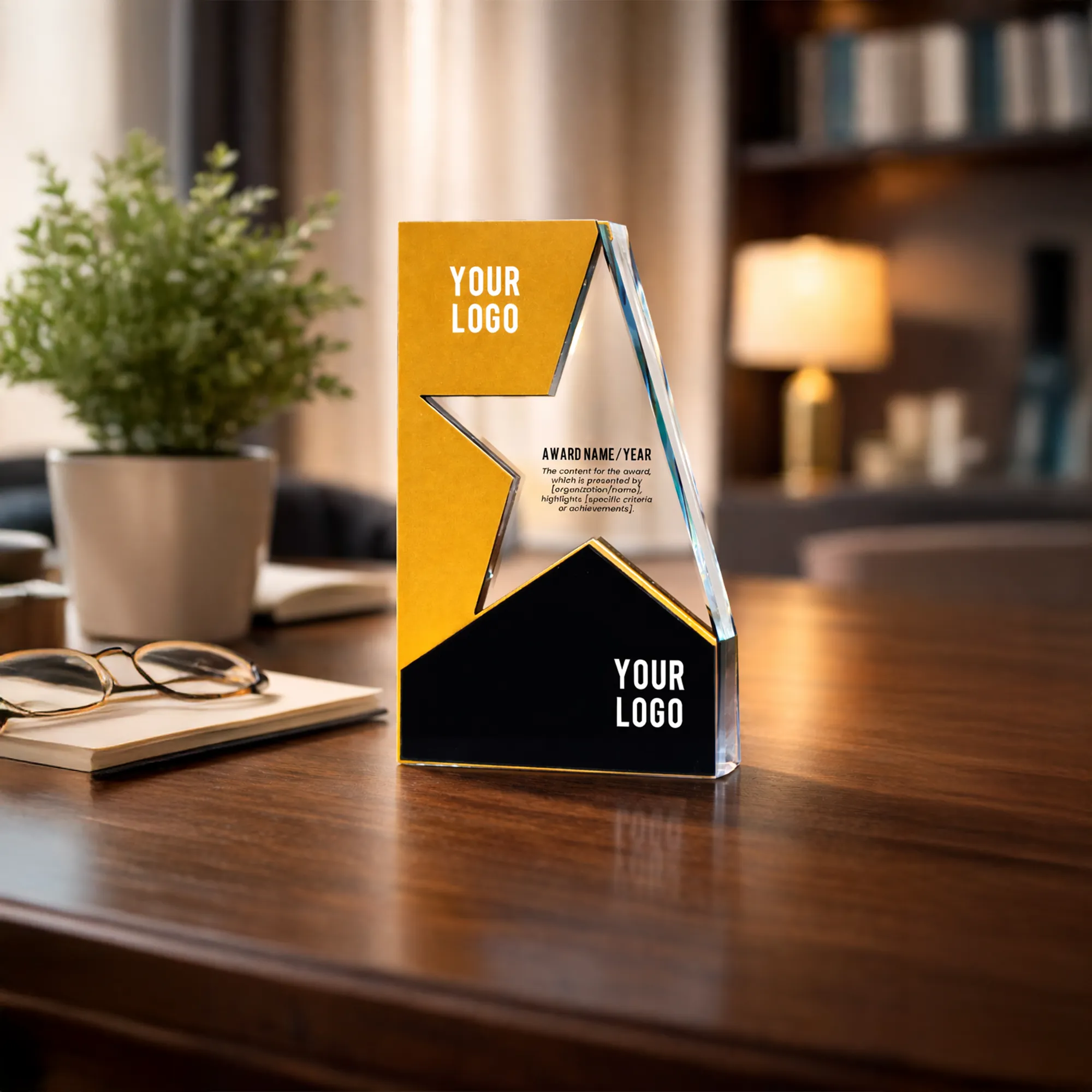Award Trophy Star Shape