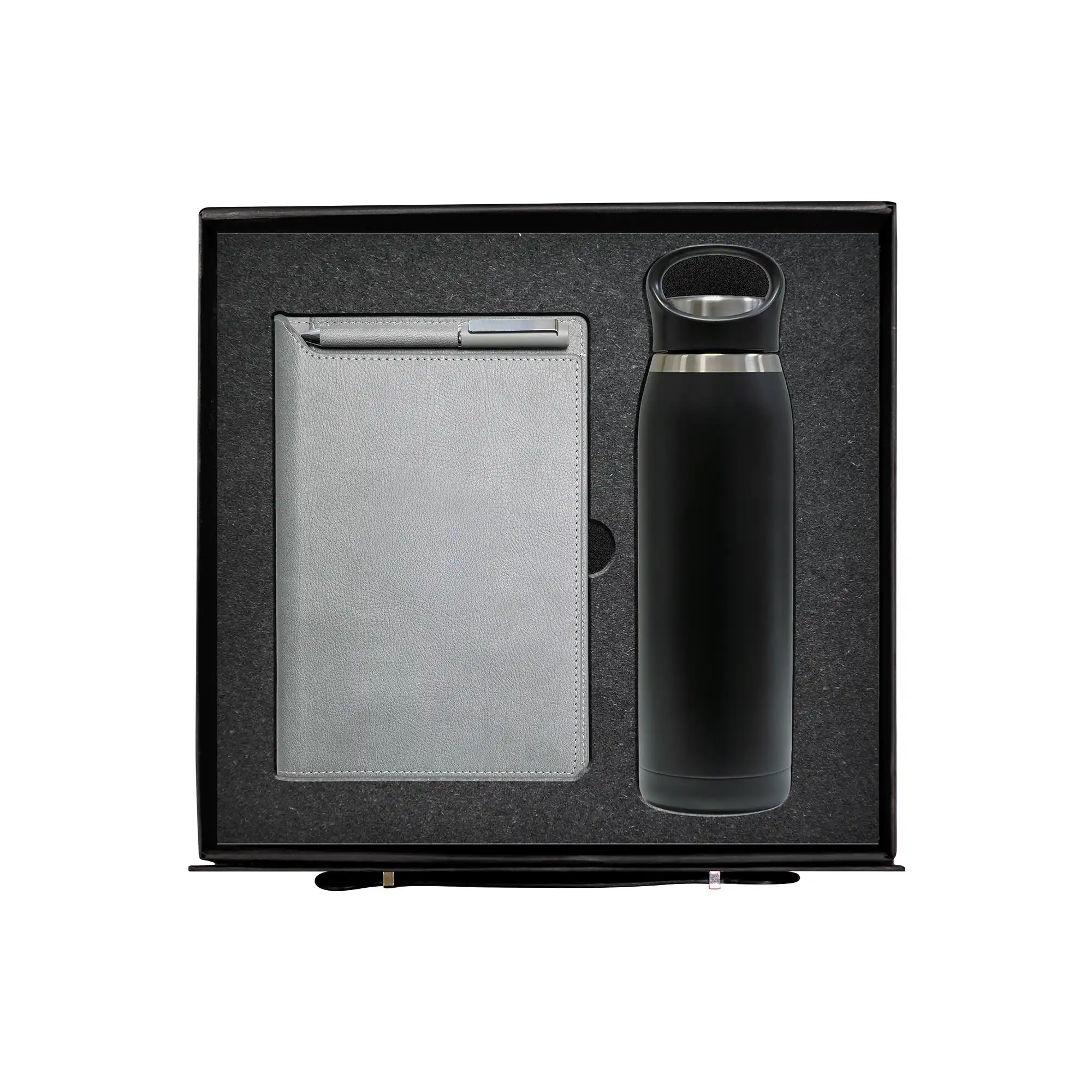 Slate Executive Duo A5 magnetic notebook stainless bottle corporate gift UAE