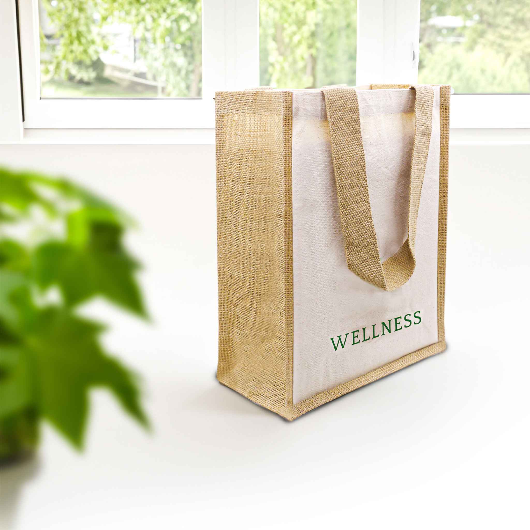 Jute and Cotton Bag
