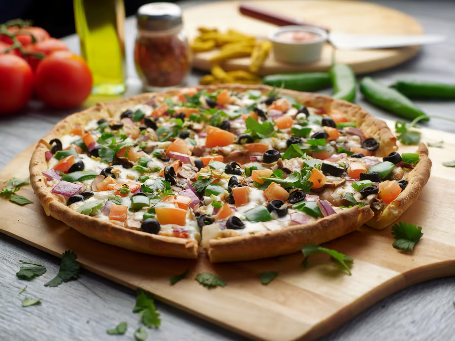 Curry Veggie Pizzatwist