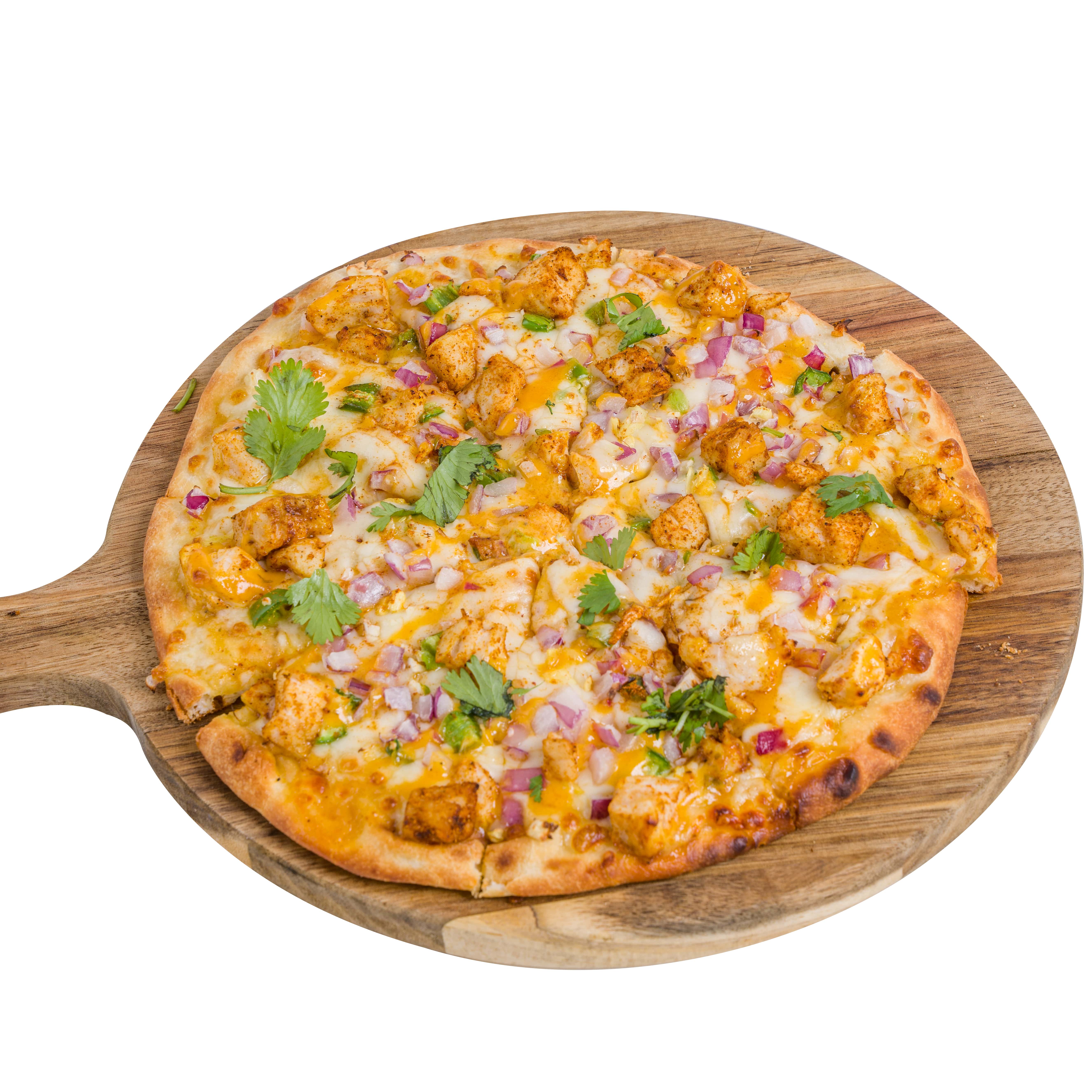 Butter Chicken Naan Pizzatwist