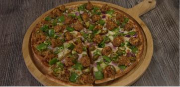 Manchurian Chicken Pizzatwist 