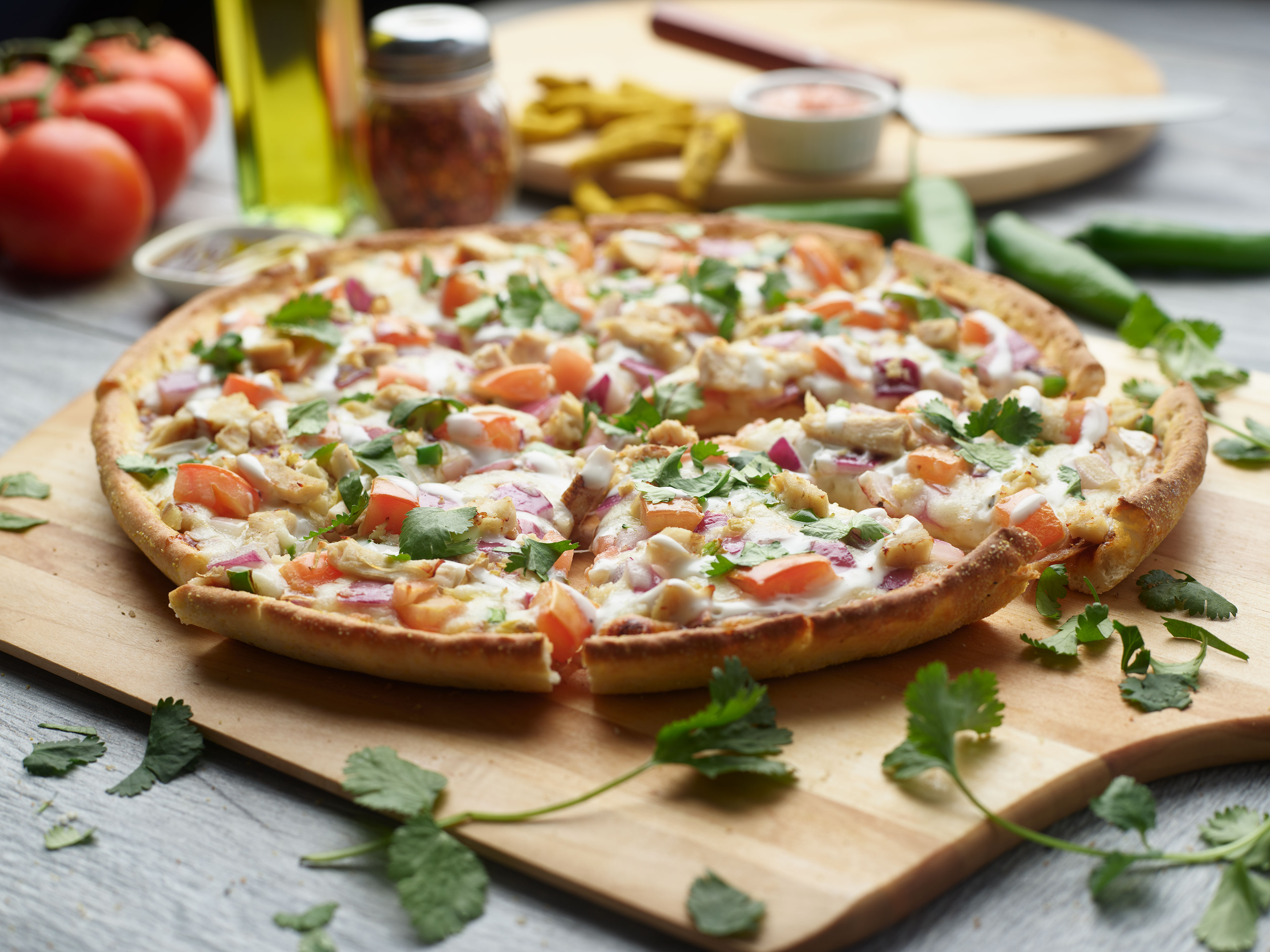 Bombay BBQ Chicken Pizzatwist