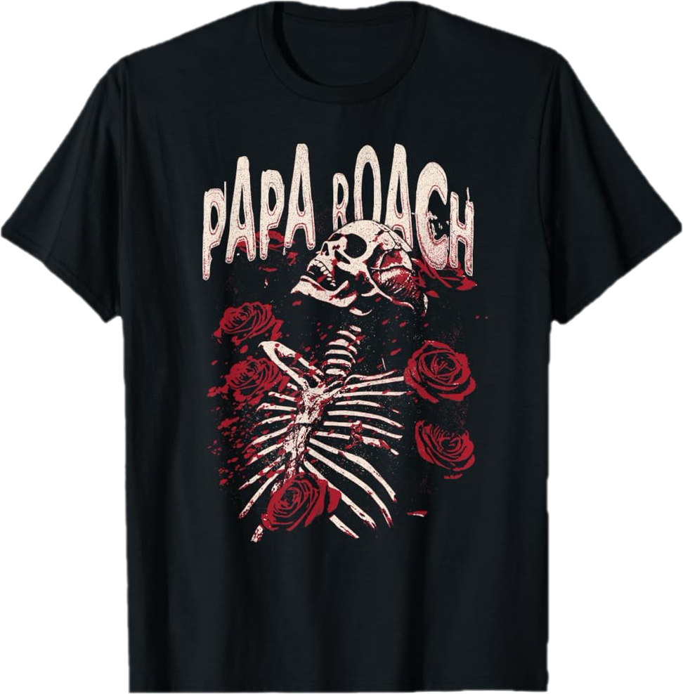 Roses tee, Papa Roach