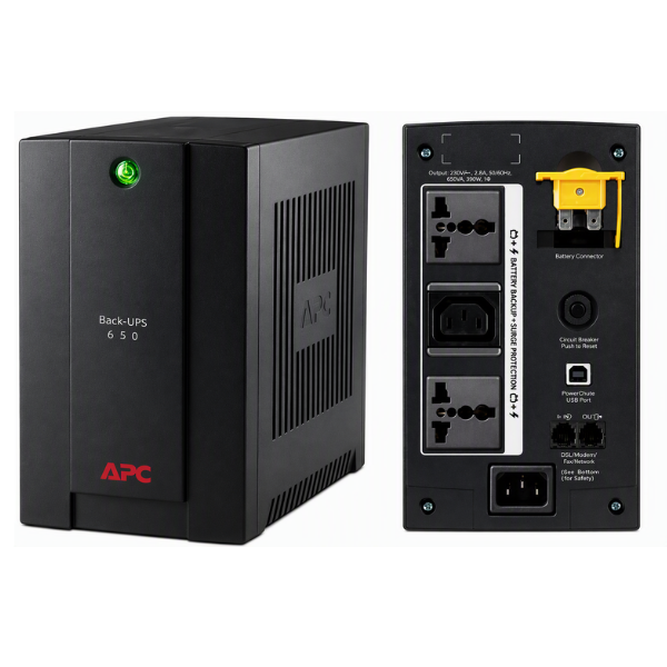 APC Back-UPS 650VA 230V Uninterruptible Power Supply thumbnail 2