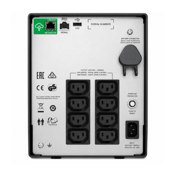 APC Smart-UPS 1000VA LCD 230V with SmartConnect thumbnail 2