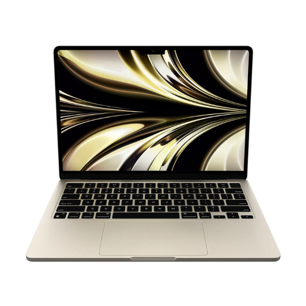 Apple MacBook Air 13.6" M2 Chip 8GB RAM 256GB SSD Liquid Retina Display Starlight thumbnail 2