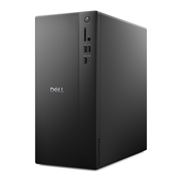 Dell Pro Tower Essential QVT 1260 i5-14100 8GB RAM 512GB SSD Ubuntu Desktop PC with Dell 20" Monitor Black thumbnail 2