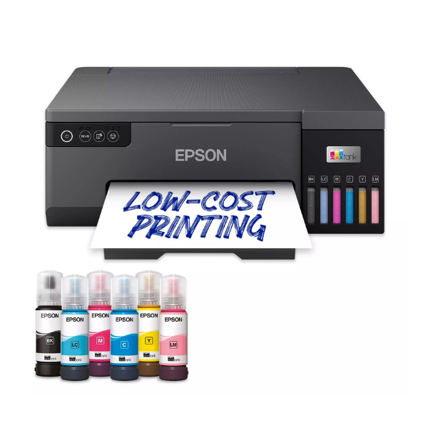 Epson EcoTank L8050 Photo Printer with Wi-Fi & CD/DVD Printing thumbnail 2