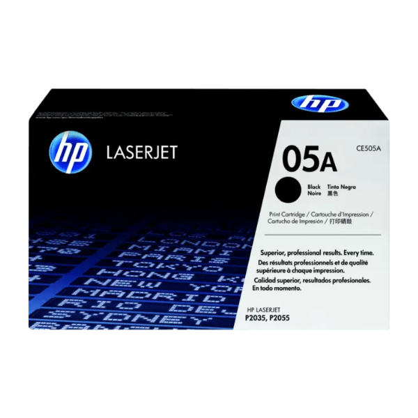 HP 05A Original LaserJet Toner Cartridge Black
