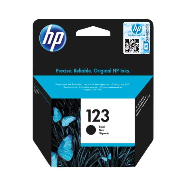 HP 123 Original Ink Cartridge Black