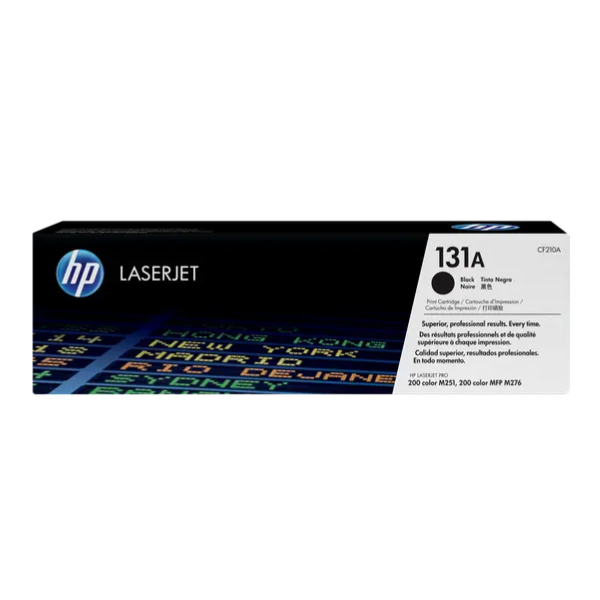 HP 131A Original LaserJet Toner Cartridge CF210A - Black