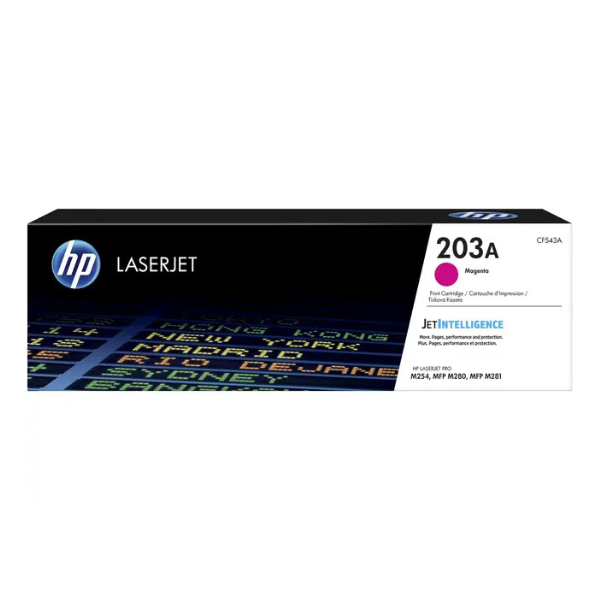 HP 203A Original LaserJet Toner Cartridge Magenta