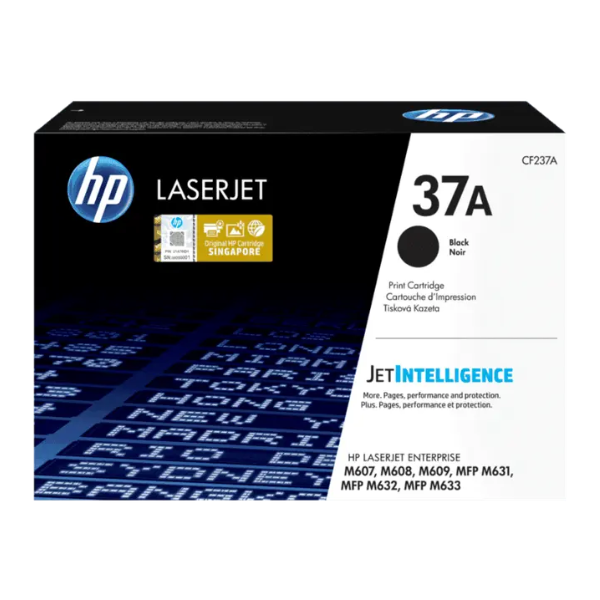 HP 37A Black Original LaserJet Toner Cartridge (CF237A)