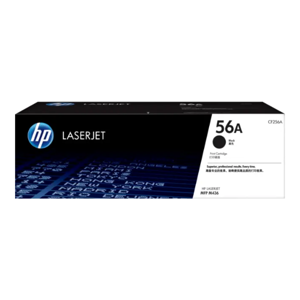 HP 56A Original LaserJet Toner Cartridge - Black