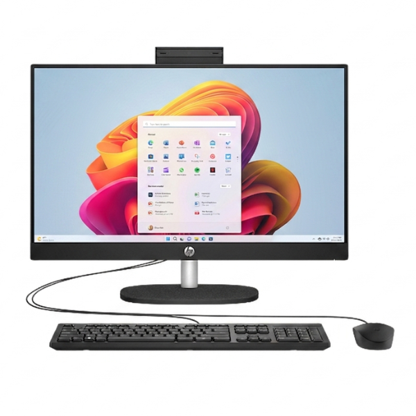 HP All-in-One 24-Cr1083nh Intel Core Ultra 7 155U 8GB RAM 512GB SSD 24" FHD Black thumbnail 2