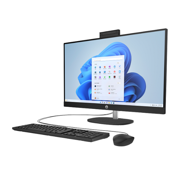 HP All-in-One 27-Cr1078 Intel Core Ultra 7 8GB RAM 512GB SSD 27" FHD FreeDOS Black thumbnail 3