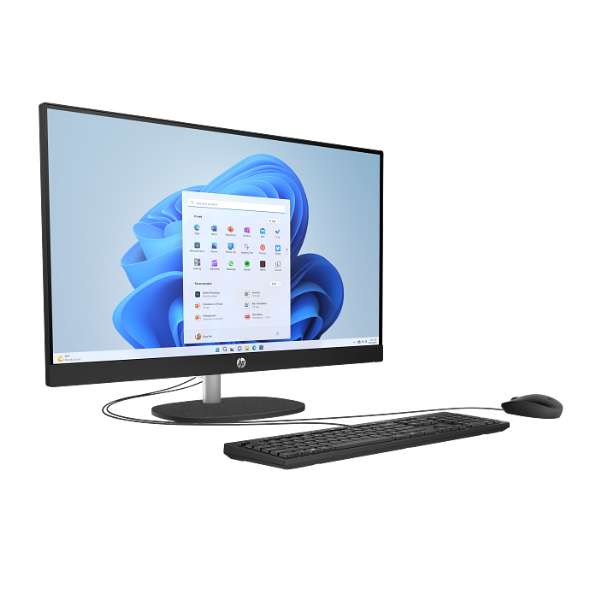 HP All-in-One 27-Cr1078 Intel Core Ultra 7 8GB RAM 512GB SSD 27" FHD FreeDOS Black thumbnail 2
