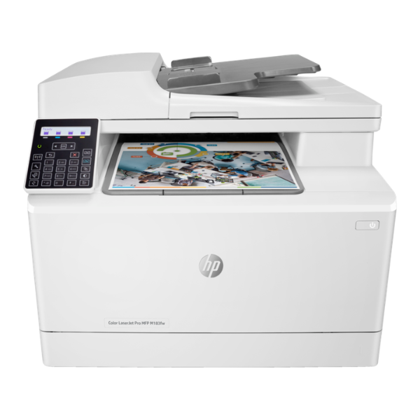 HP Color Laserjet Pro MFP M183fw Multifunction Printer | Print, Copy, Scan, Fax | 21 ppm