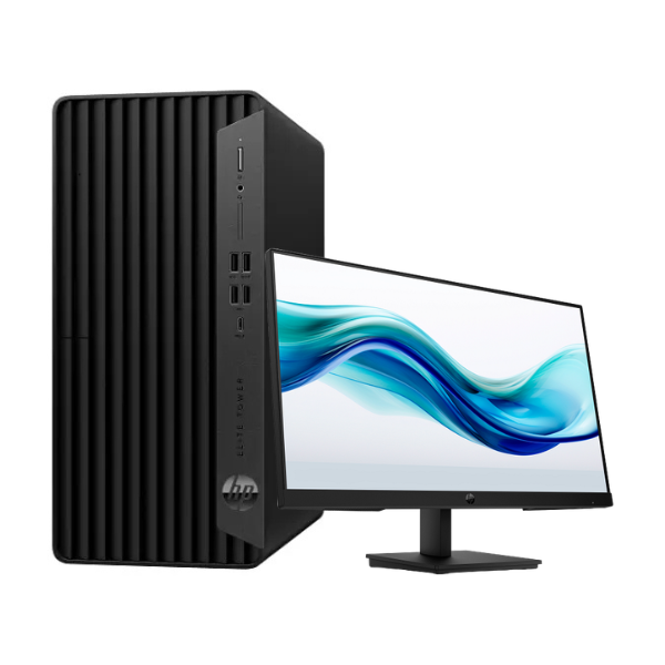 HP Elite Tower 800 G10 Core i7 14th Gen 16GB RAM 512GB SSD Desktop PC with 21.5" Monitor
