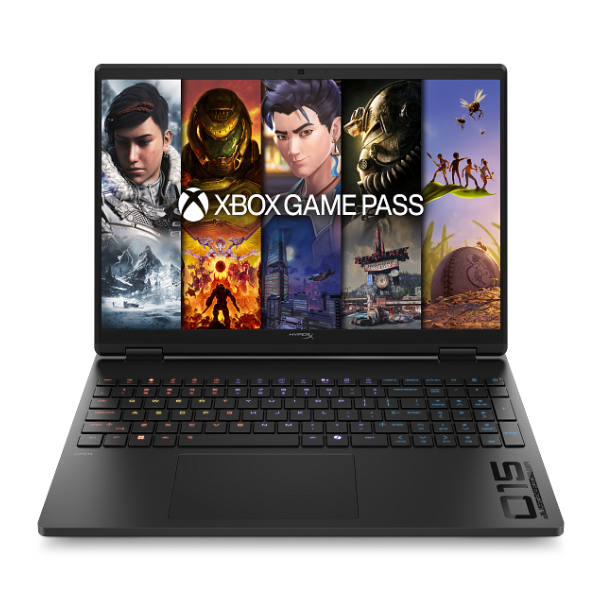 HP HyperX OMEN 15.3" Gaming Laptop - Core i7-14650HX, RTX 5060, 16GB RAM, 1TB SSD, 165Hz 2K Display, Shadow Black thumbnail 2