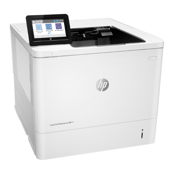 HP LaserJet Enterprise M611dn Mono Laser Printer 65ppm with Duplex & Network thumbnail 2