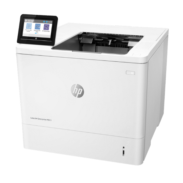 HP LaserJet Enterprise M611dn Mono Laser Printer 65ppm with Duplex & Network thumbnail 3