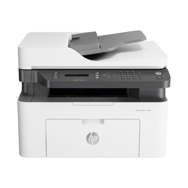 HP LaserJet MFP 137fnw Multifunction Wireless Laser Printer - Print, Copy, Scan, Fax, Black