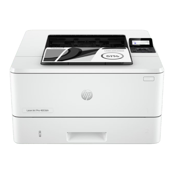 HP LaserJet Pro 4003dn Mono Laser Printer with Automatic Duplex & Network