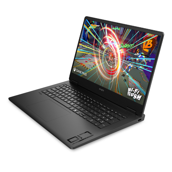 HP OMEN 17 Gaming Laptop 17.3" QHD Ryzen 5 16GB RAM 1TB SSD RTX 4050 Shadow Black