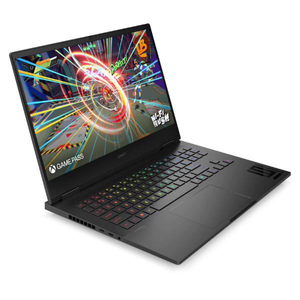 HP OMEN Clamshell | Hanna 25C1 | 16 Gaming Laptop — Core i9-14900HX, RTX 5060, 32GB RAM, 1TB SSD, 16" 144Hz 2K Display, Shadow Black