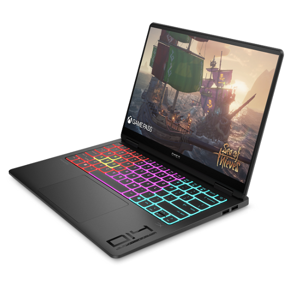 HP OMEN TRANSCEND 14 Gaming Laptop — Intel Core Ultra 7 255H, 16GB RAM, 1TB SSD, RTX 5050, 14.0" 3K OLED Display thumbnail 4