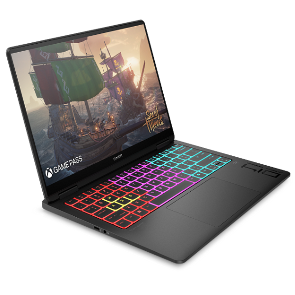 HP OMEN TRANSCEND 14 Gaming Laptop Intel Core Ultra 9 285H 32GB RAM 1TB SSD NVIDIA RTX 5070 14" 3K OLED Shadow Black thumbnail 3