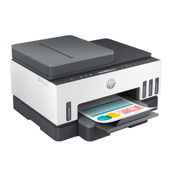 HP Smart Tank 750 All-in-One Printer — Fast 15ppm Black, 35-Sheet ADF, Dual-Band Wi-Fi thumbnail 3