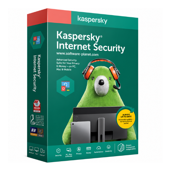 Kaspersky Internet Security Multi-Device 1 User 1 Year License