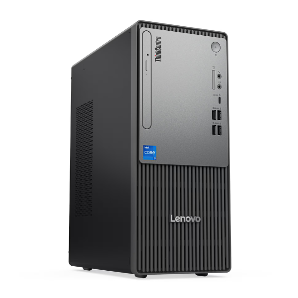 Lenovo ThinkCentre Neo 50t G5 Intel Core i7 14700 8GB RAM 512GB SSD Desktop PC with 21.5" Monitor Black thumbnail 3