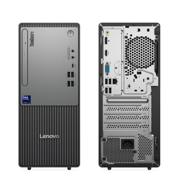 Lenovo ThinkCentre Neo 50t G6 Intel Core Ultra 7 265 8GB RAM 512GB SSD Desktop with 21.5" Monitor Black thumbnail 4
