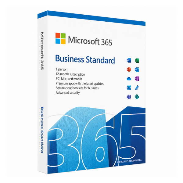 Microsoft 365 Business Standard License 1-Year Digital Subscription Key