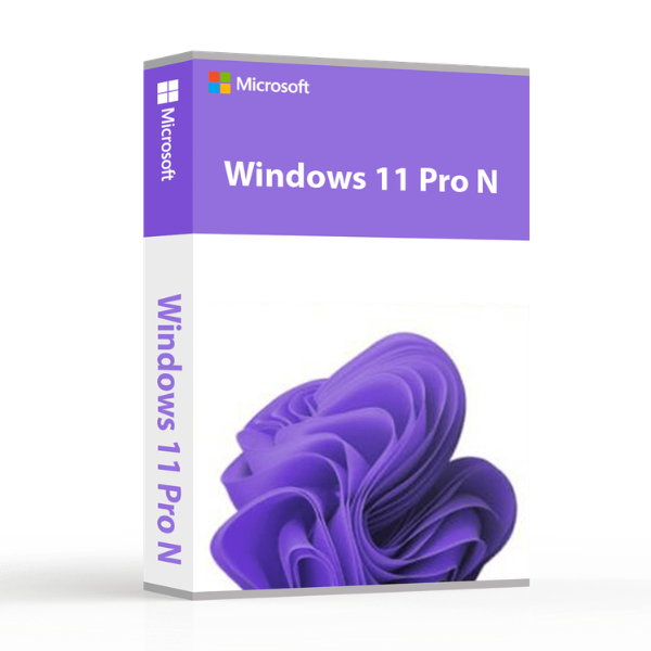 Microsoft Windows 11 Pro N Upgrade License Key - Digital Download