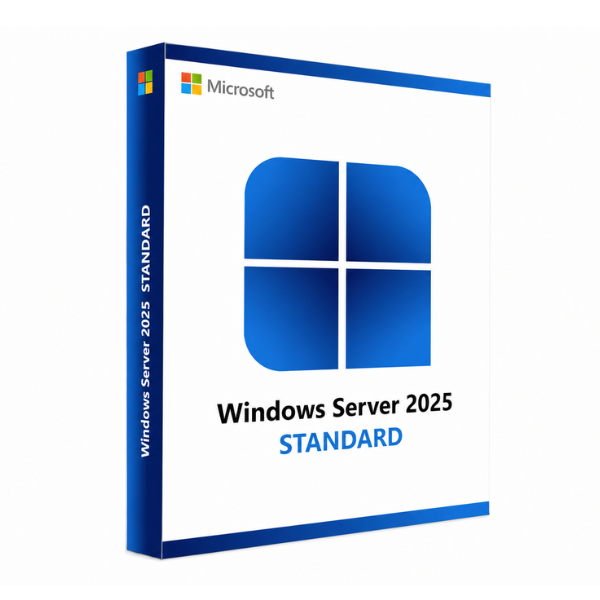 Microsoft Windows Server 2025 Standard License - Digital Key