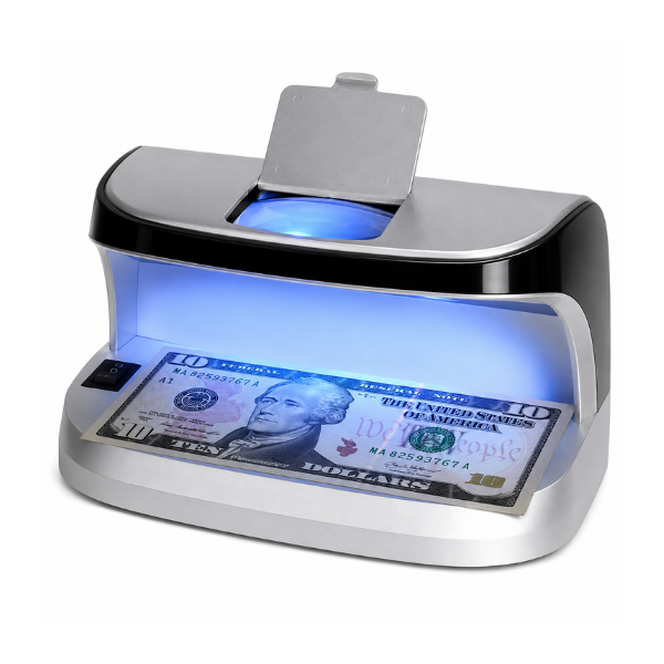 Nigachi NC6030 Portable Money Counterfeit Detector with UV, MG, WM & Magnifier thumbnail 3