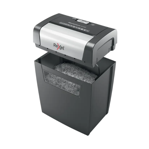 Rexel Momentum X406 Cross-Cut Paper Shredder 6 Sheet P-4 Security thumbnail 2
