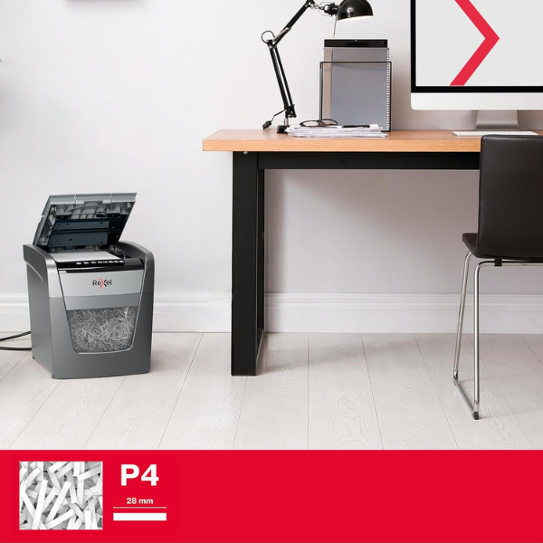 Rexel Optimum AutoFeed+ 50X Automatic Cross-Cut Paper Shredder thumbnail 5