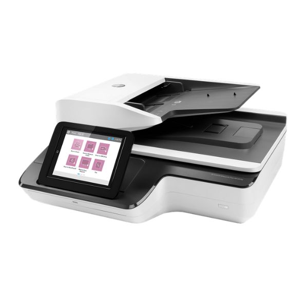 HP ScanJet Enterprise Flow N9120 fn2 – A3 Duplex Scanner, 120 ppm, 500GB Encrypted HDD, 8" Touchscreen, OCR, USB & Network thumbnail 3