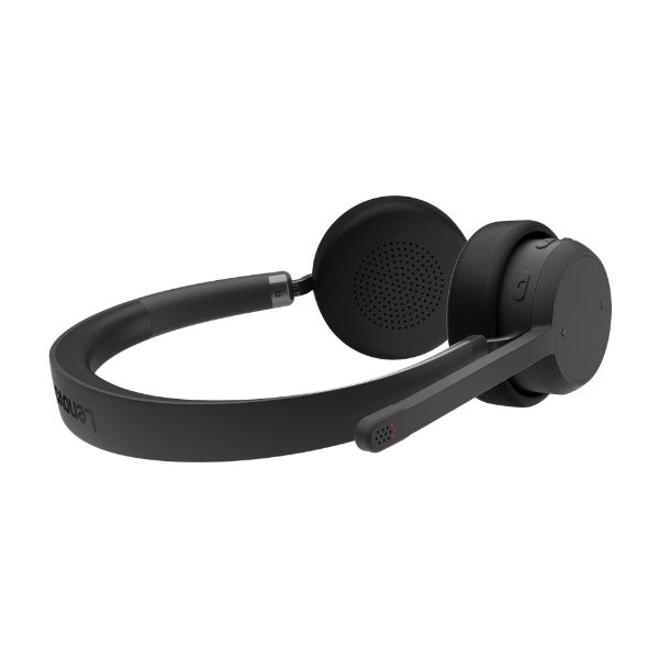 Lenovo Wireless Stereo Headset Bluetooth 5.3 31-Hour Battery On-Ear Headset thumbnail 3